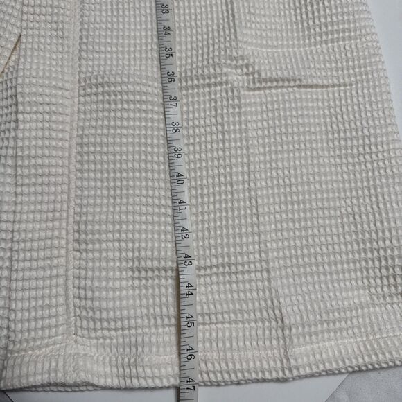 Quince Small Organic Turkish Waffle Robe Ivory Cream Women’s S New In Package - Picture 6 of 7